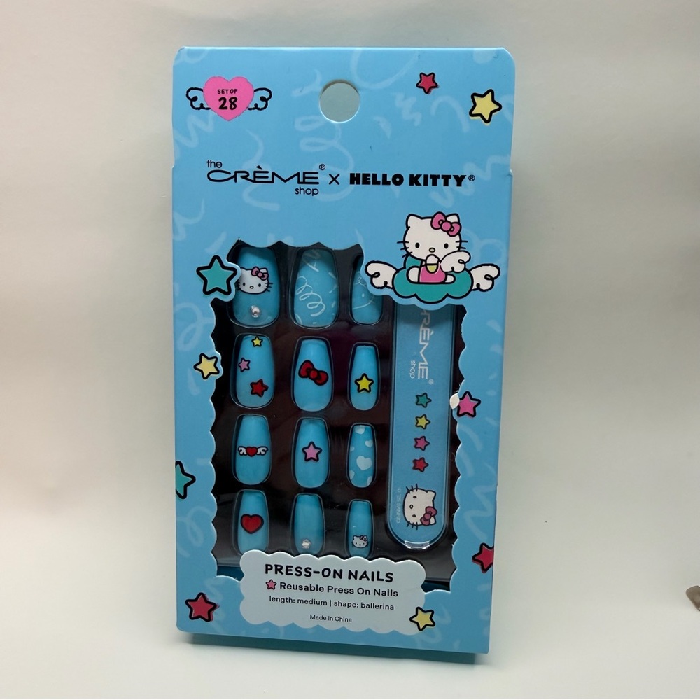 The Creme ShopHello Kitty Press On Nails Set 20 Pieces New in box